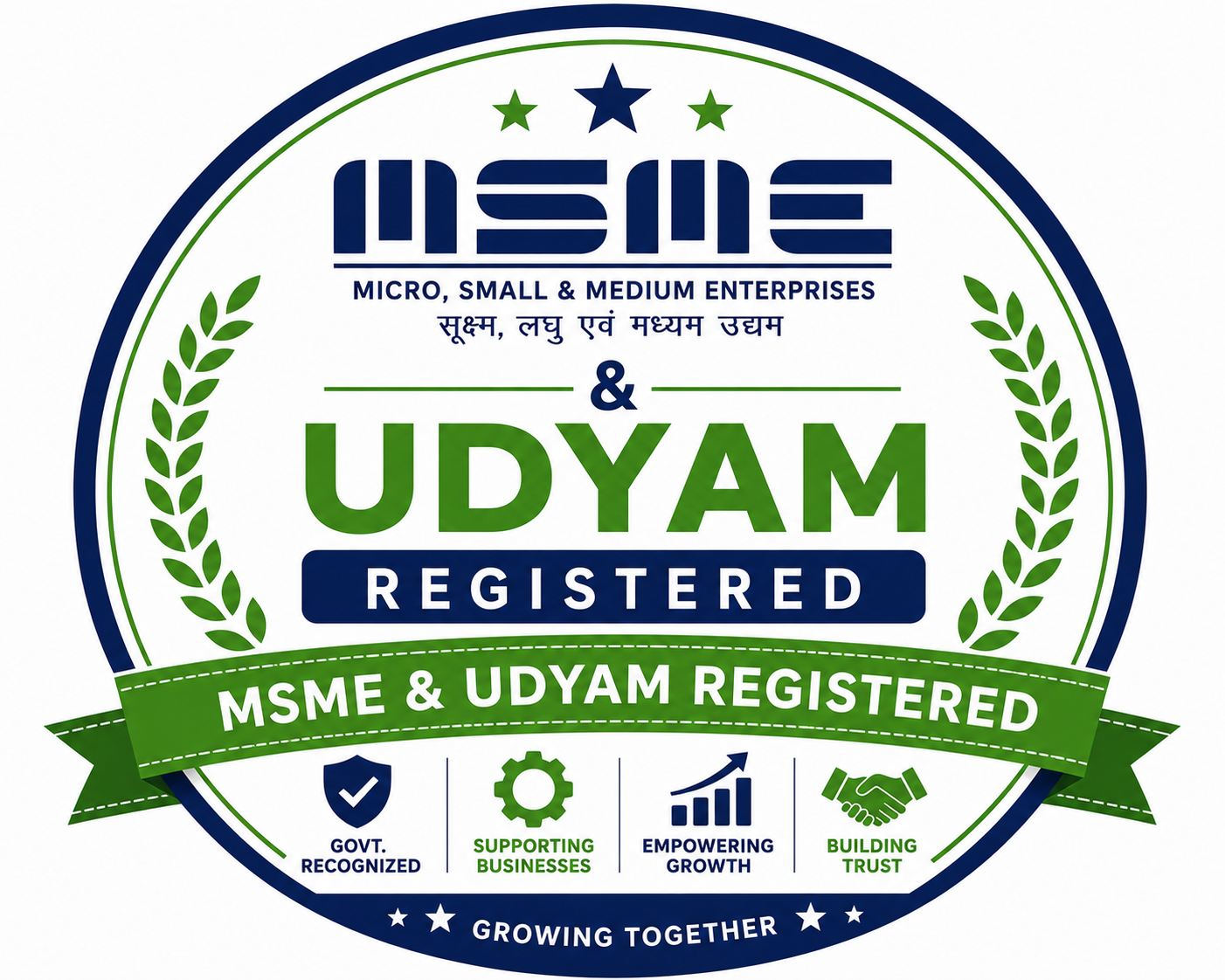 MSME & UDYAM Registered